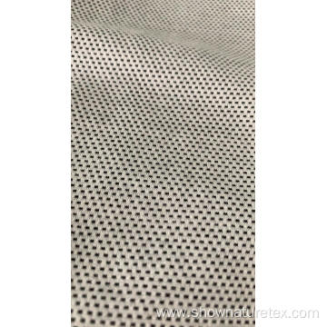 cotton polyester dot knit jersey spandex